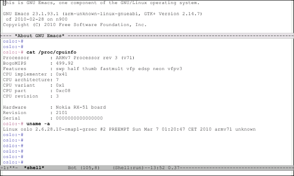 N900 running 2.6.28.10-omap1-grsec kernel